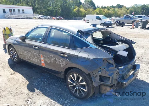 2023 Honda Civic Ex-L /Ex-L W/O Bsi from USA, damaged, VIN 19XFL1H70PE016693